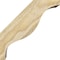 Ekena Millwork 4"W x 6"D x 6"H Funston Rough Sawn Knee Brace, Douglas Fir BRC04X06X06FST00RDF - alternate 2
